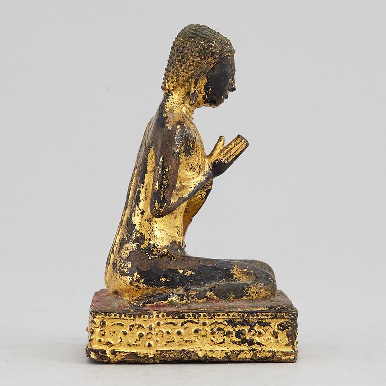 A bronze sculpture, Bangkok style, Thailand, circa 1900.