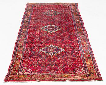 Rug, Hosseinabad, circa 310 x 112 cm.