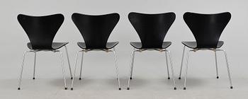 STOLAR, 4 st. "Sjuan", Arne Jacobsen.