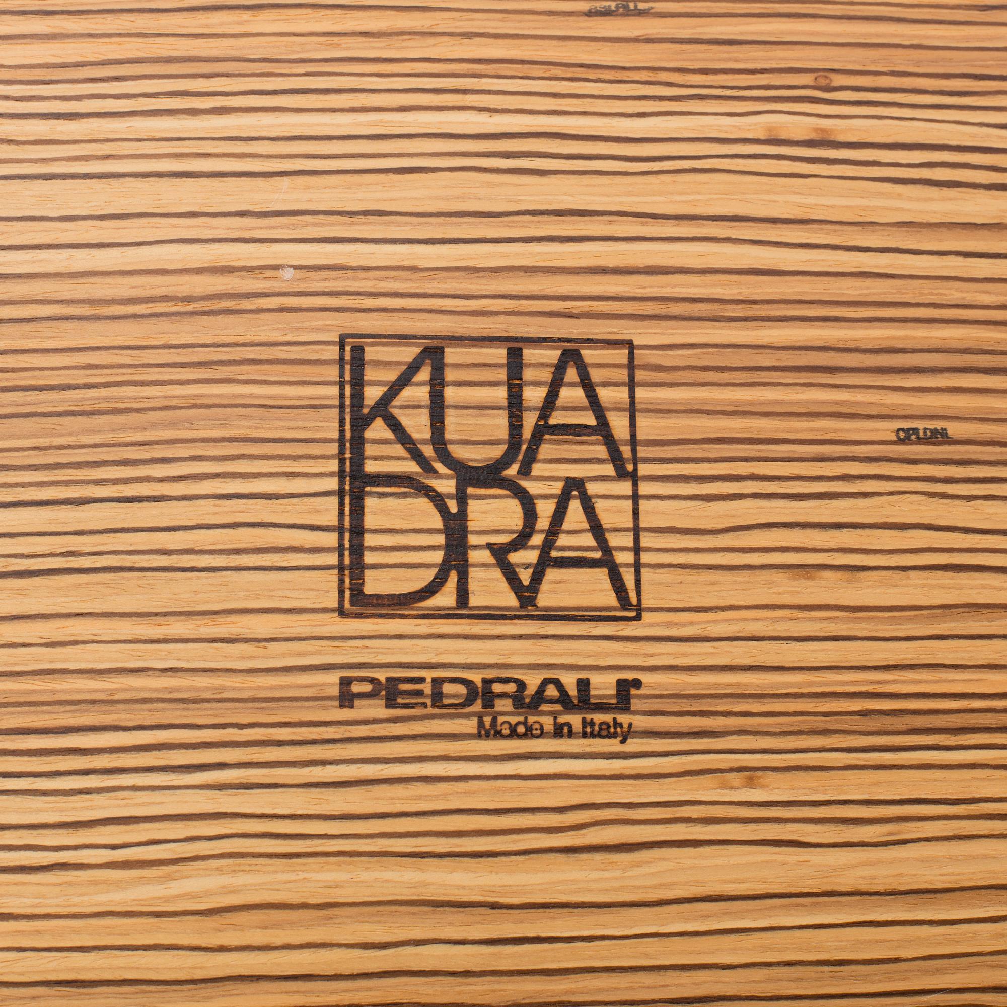 STOLAR, 6 st, Kuadra chair 1321, Pedrali, Italien.