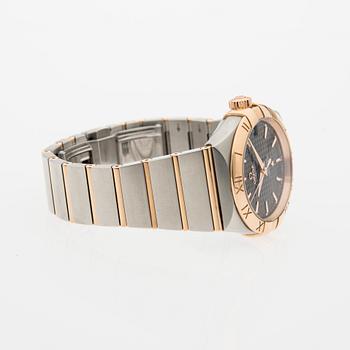 ARMBANDSUR, herr, Omega Constellation Co-Axial Chronometer.