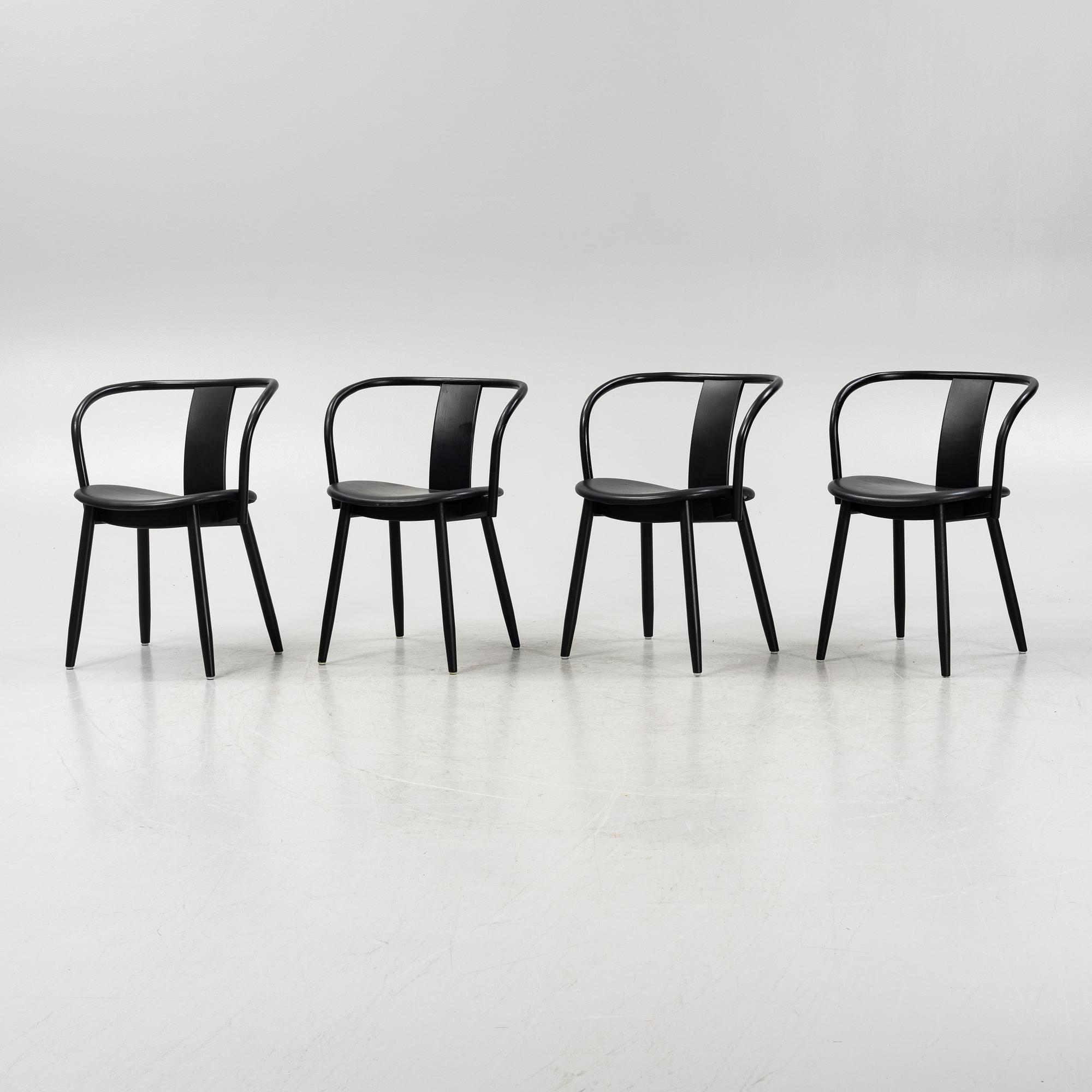 Chris Martin, four 'Icha Chairs', Massproductions.