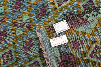 A Kilim carpet, Afghanistan, c. 252 x 206 cm.