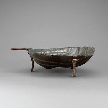 ALADÅBFORM, bleckplåt och koppar. 1800-tal.