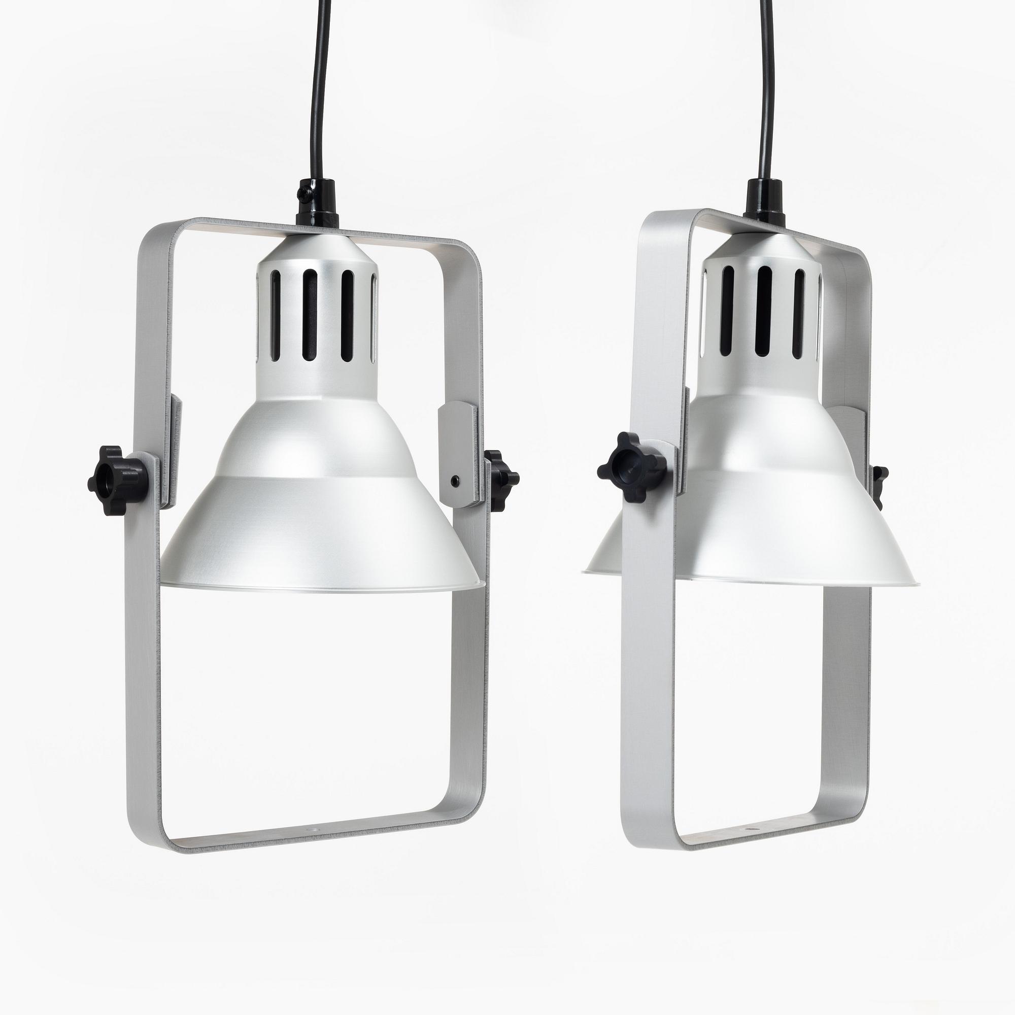 Yrjö Kukkapuro, a 'YK100AR' pendent lamp, blond Belysning, Sweden, 2020's.