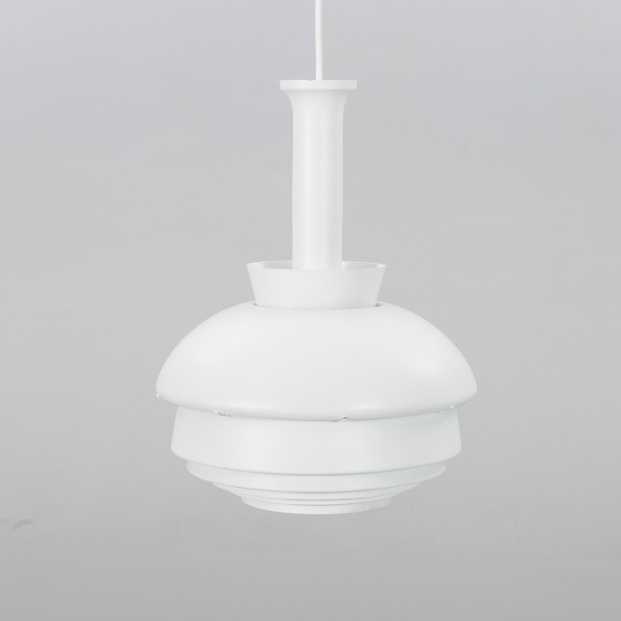 ALVAR AALTO, taklampa, Modell "A335 B", Valaisinpaja, 1970-tal.