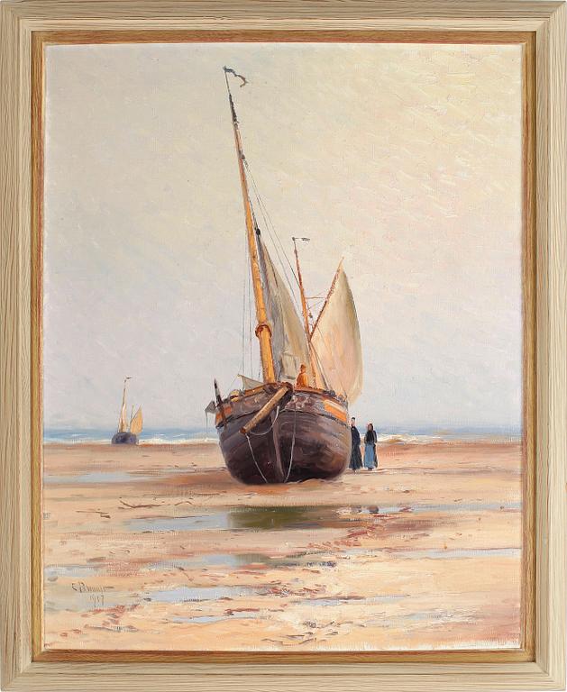 CARL BRANDT, olja på duk, signerad och daterad 1917.