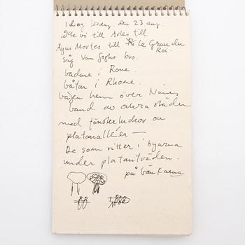 Madeleine Pyk, Sketchbook.
