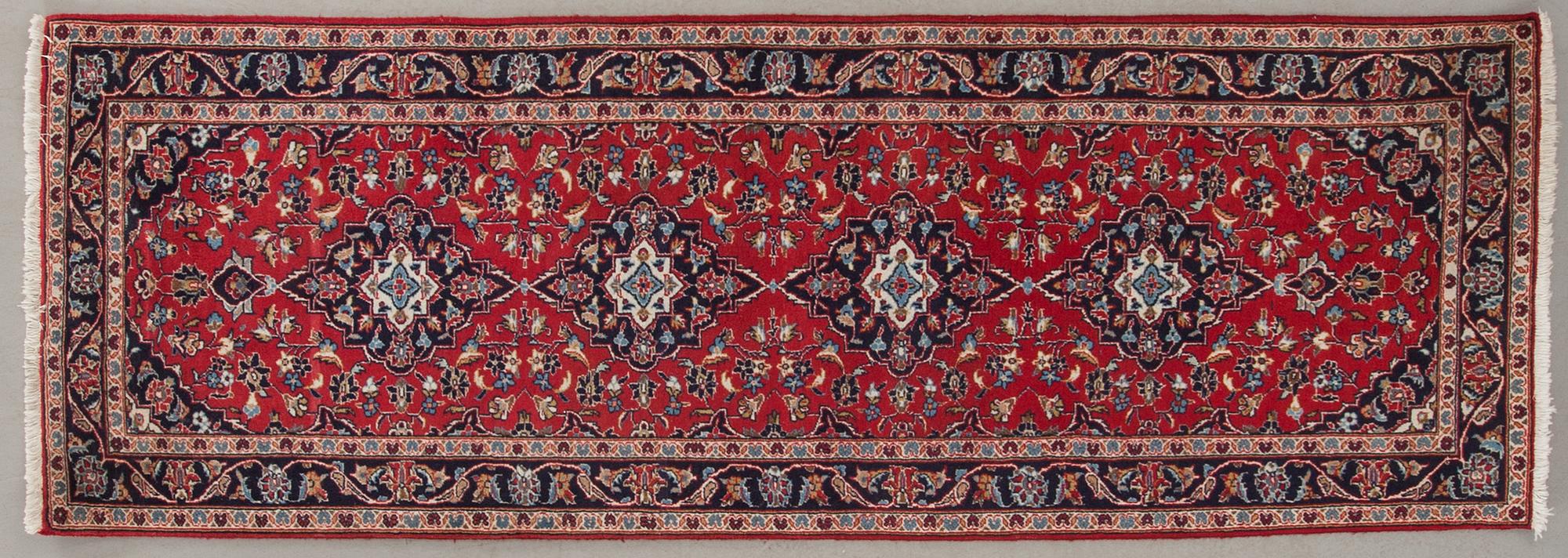 GALLERIMATTA, old, Keshan, ca 293 x 93 cm.