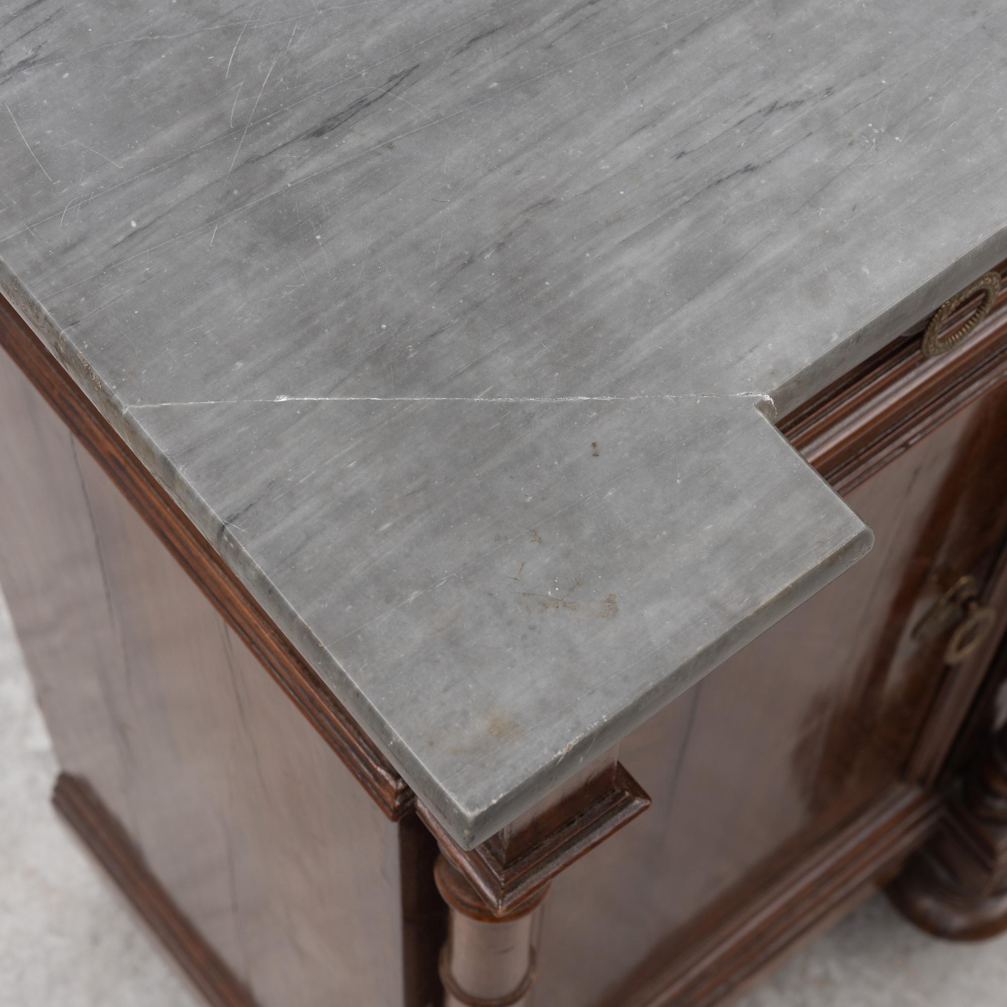 A pair of bedside tables, second half of the 19th century.