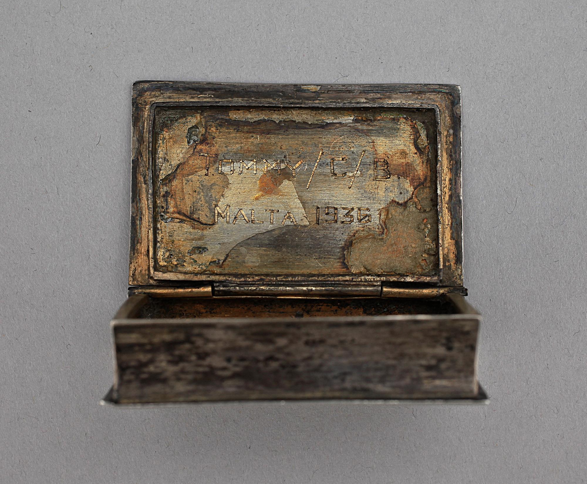 DOSOR,4 st, silver, bla Ryssland, 1800/1900-tal. Totalvikt 170 g.