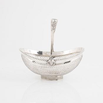 Korg, silver, St. Petersburg, tidigt 1800-tal.