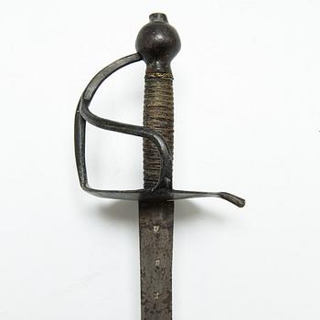 Värja, svensk, m/1685.