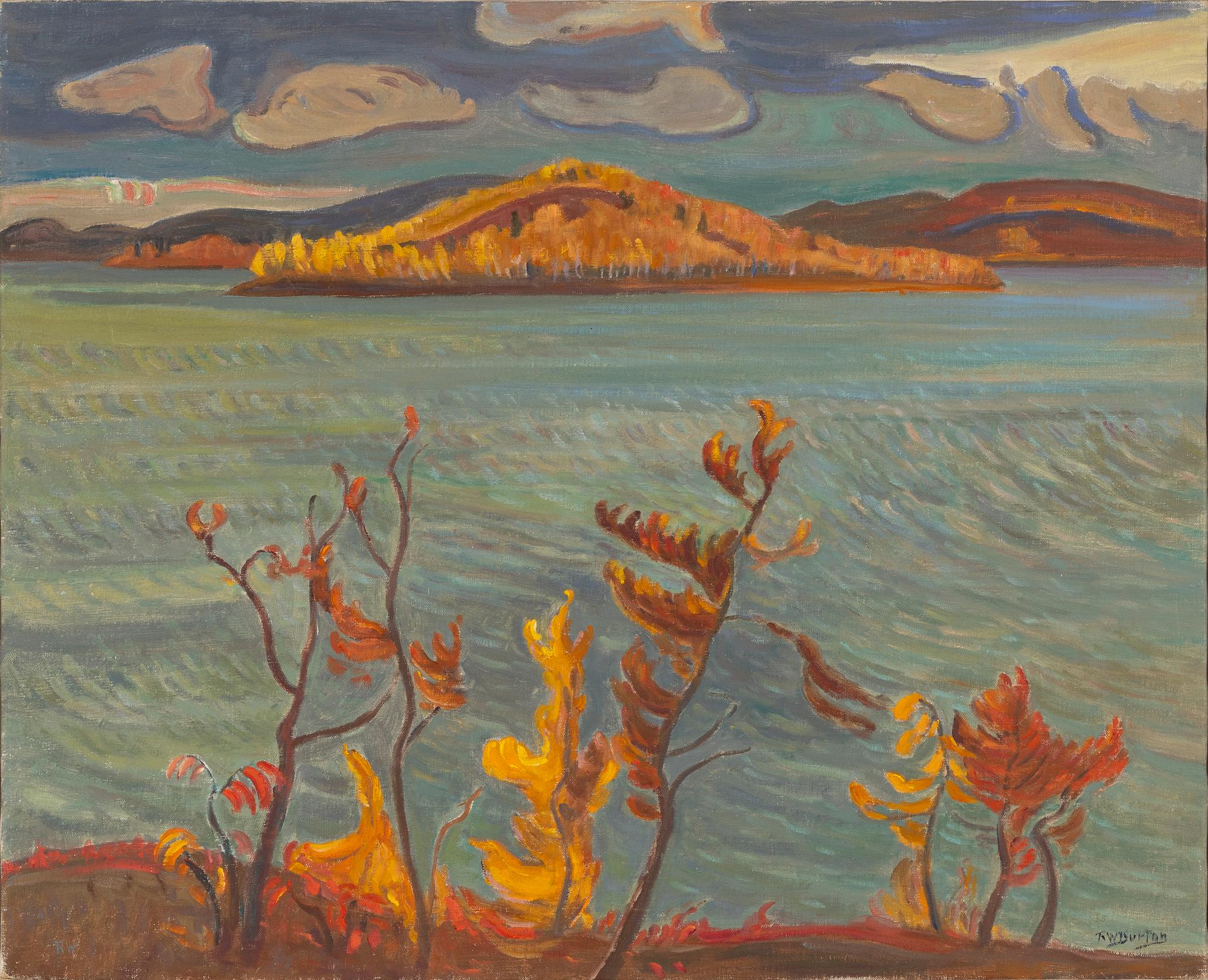 Ralph Wallace Burton, Kustlandskap, 3 st.