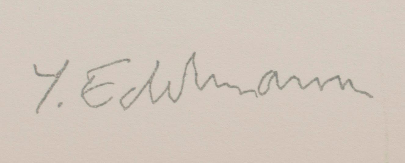 YRJÖ EDELMANN, colour lithographe, stamp signed and numbered HC.
