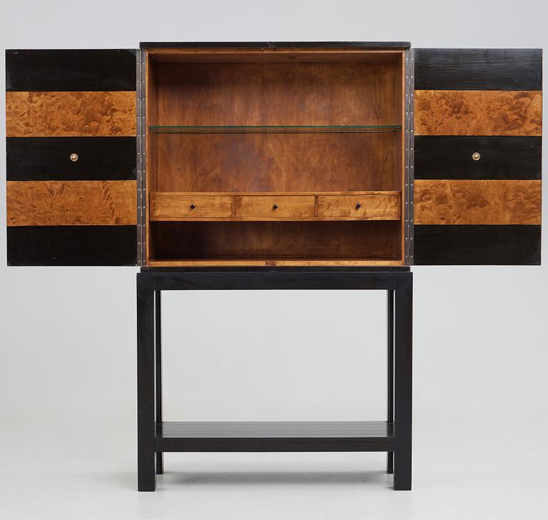 Otto Schulz, a pair of Swedish Grace cabinets for Boet, Gothenburg 1930's.