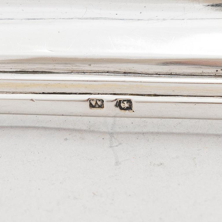 A silver tray, Moscow, Russia 1884.