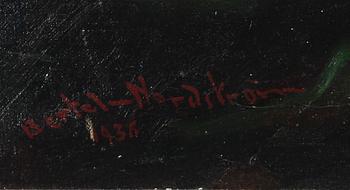 BERTEL BERTEL-NORDSTRÖM, olja på duk, signerad och daterad 1936.