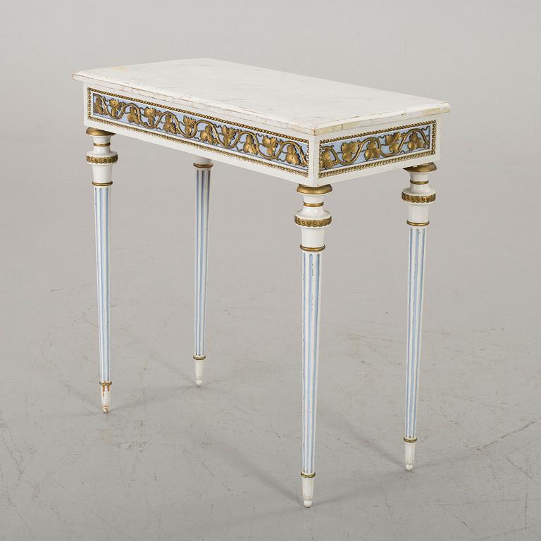 A console table made in Stockholm in the manner of Pehr Ljung, late 18th century.