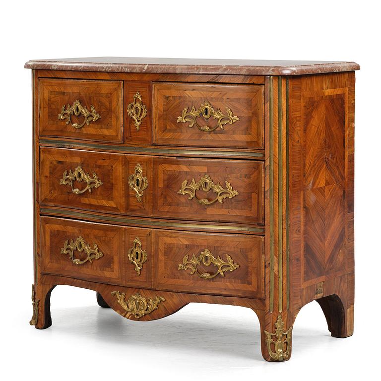 Byrå, Parisarbete, 1700-talets mitt, Louis XV.