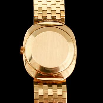ARMBANDSUR, 18 k guld, Patek Philippe, Ellipse, Geneve. Vikt med urverk ca 64 gram.