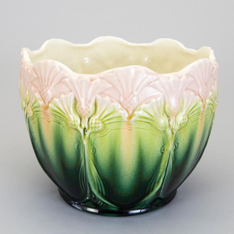 YTTERFODER, flintgods, majolika, Rörstrand, tidigt 1900-tal.