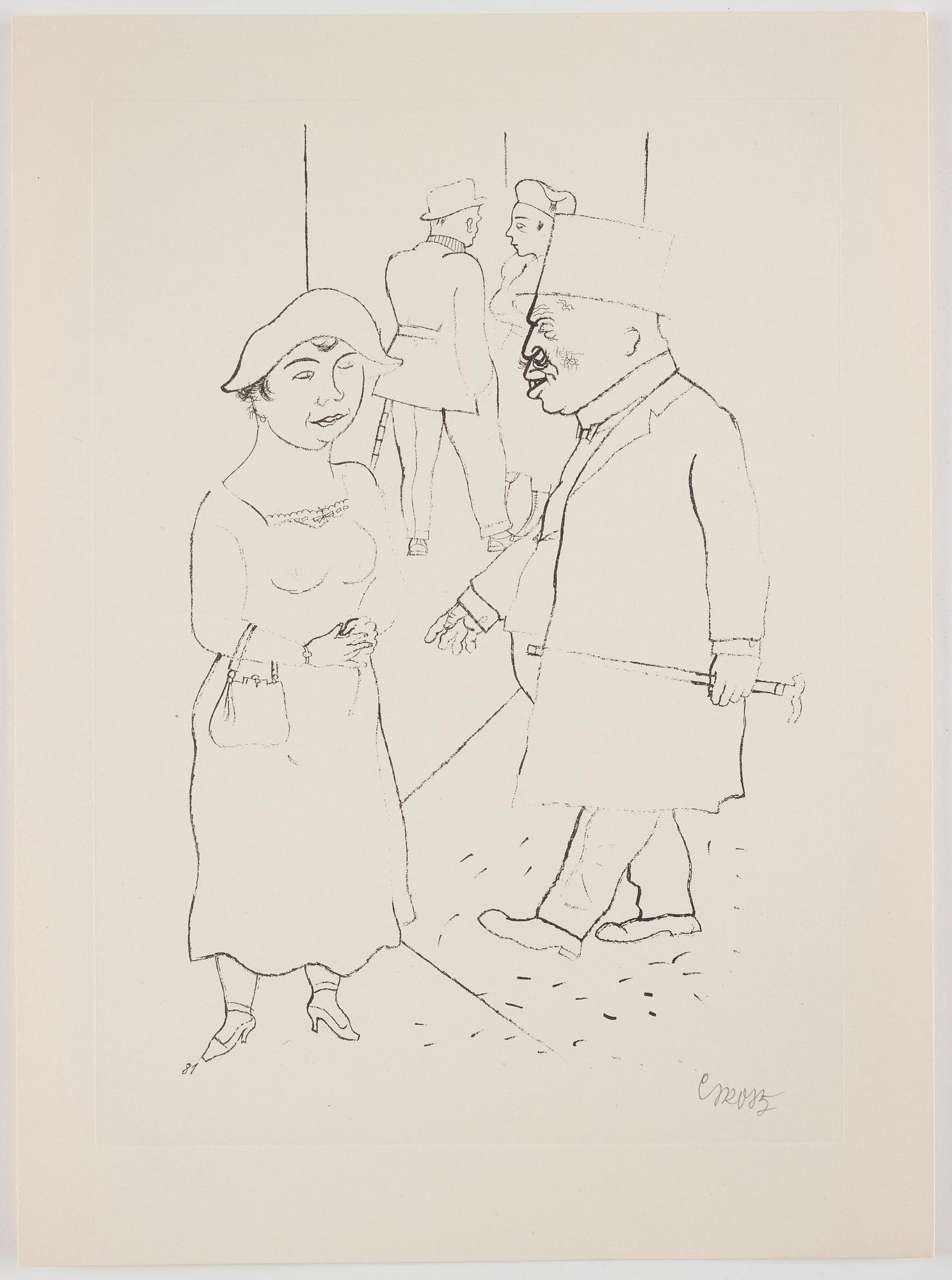 George Grosz, "Ecce Homo".