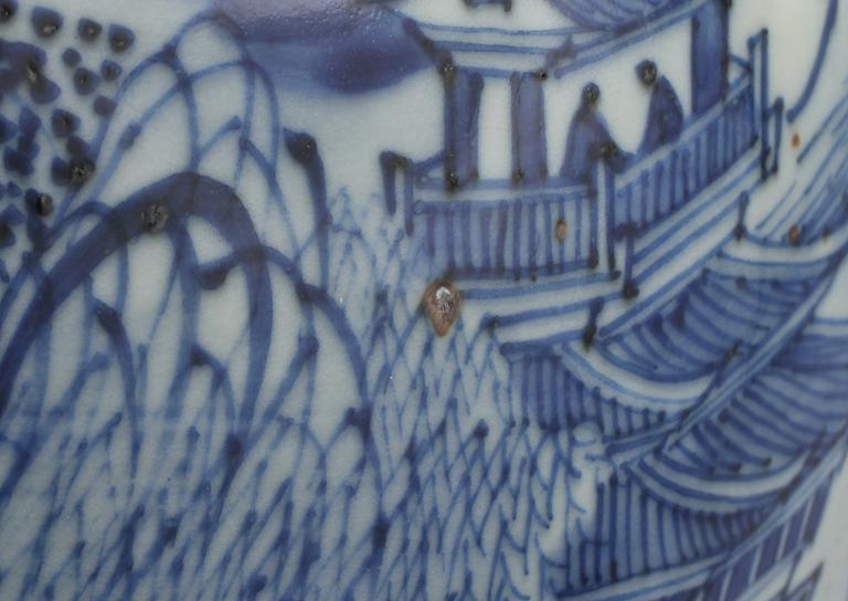 LOCKURNA, porslin, Kina, omkring sekelskiftet 1900.