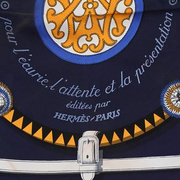 SCARF, siden, "Couvertures et tenues de jour", design Jacques Eudel, Hermés, Paris, 1900-talets fjärde kvartal.