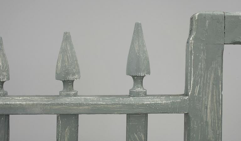 TRÄDGÅRDSGRINDAR, ett par, 1900-talet mitt.