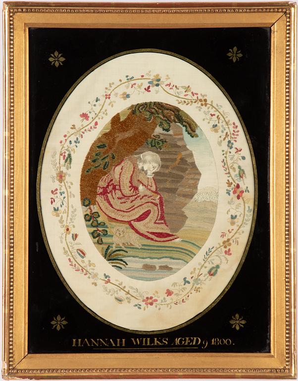 Unknown artist, embroidery, 19th century.