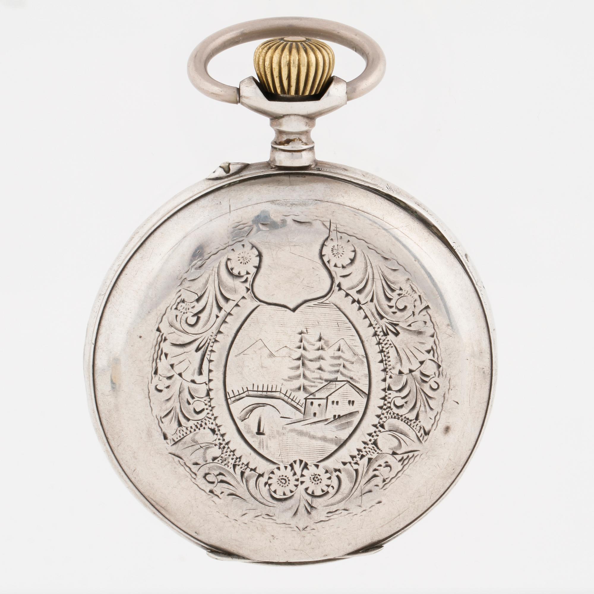 POCKET WATCH, 64 mm.