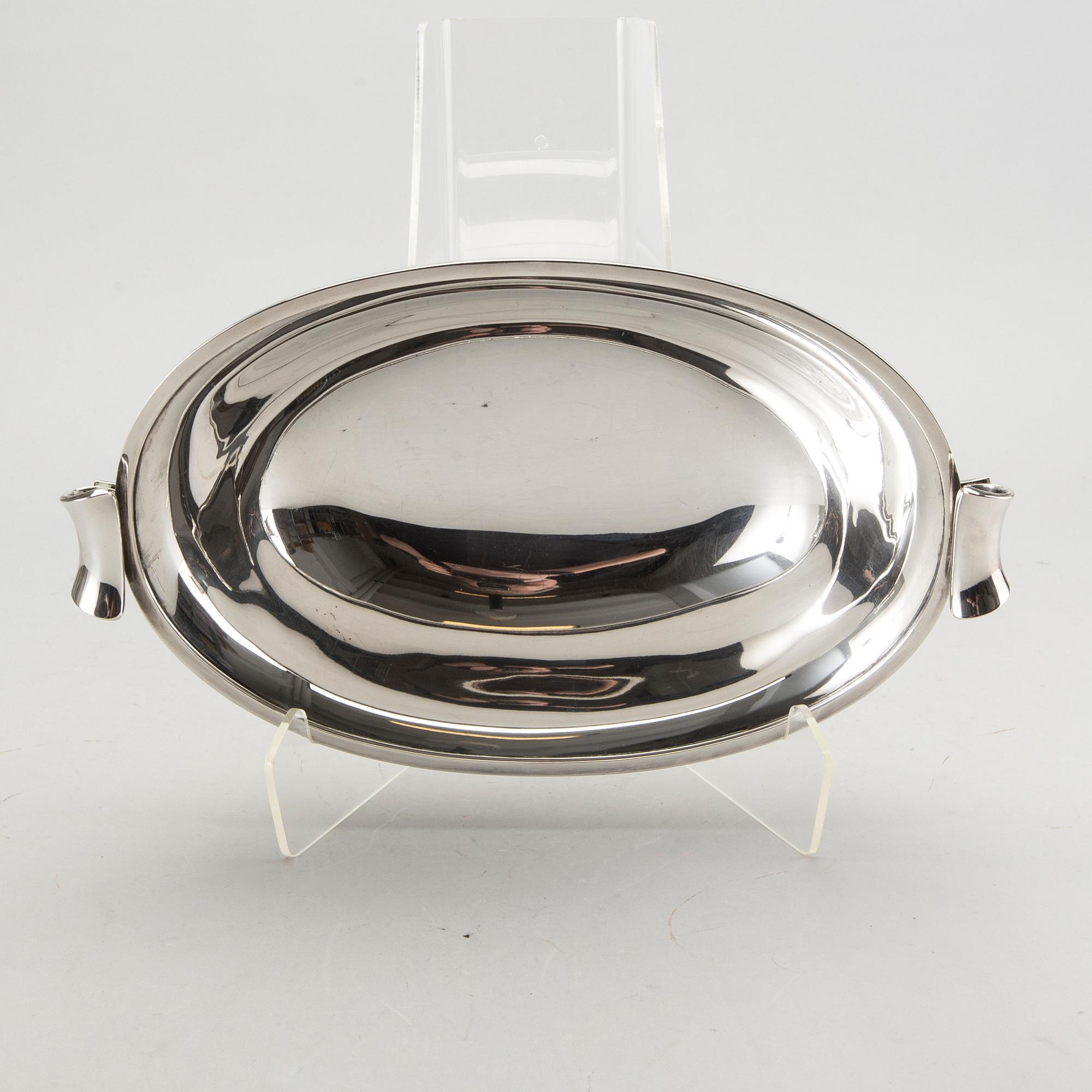 A Danish 20th century silver bowl 1930 (?), weight ca 805 gr.