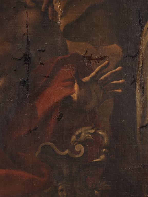 Giovanni Battista Pittoni Tillskriven, Lot och hans döttrar.