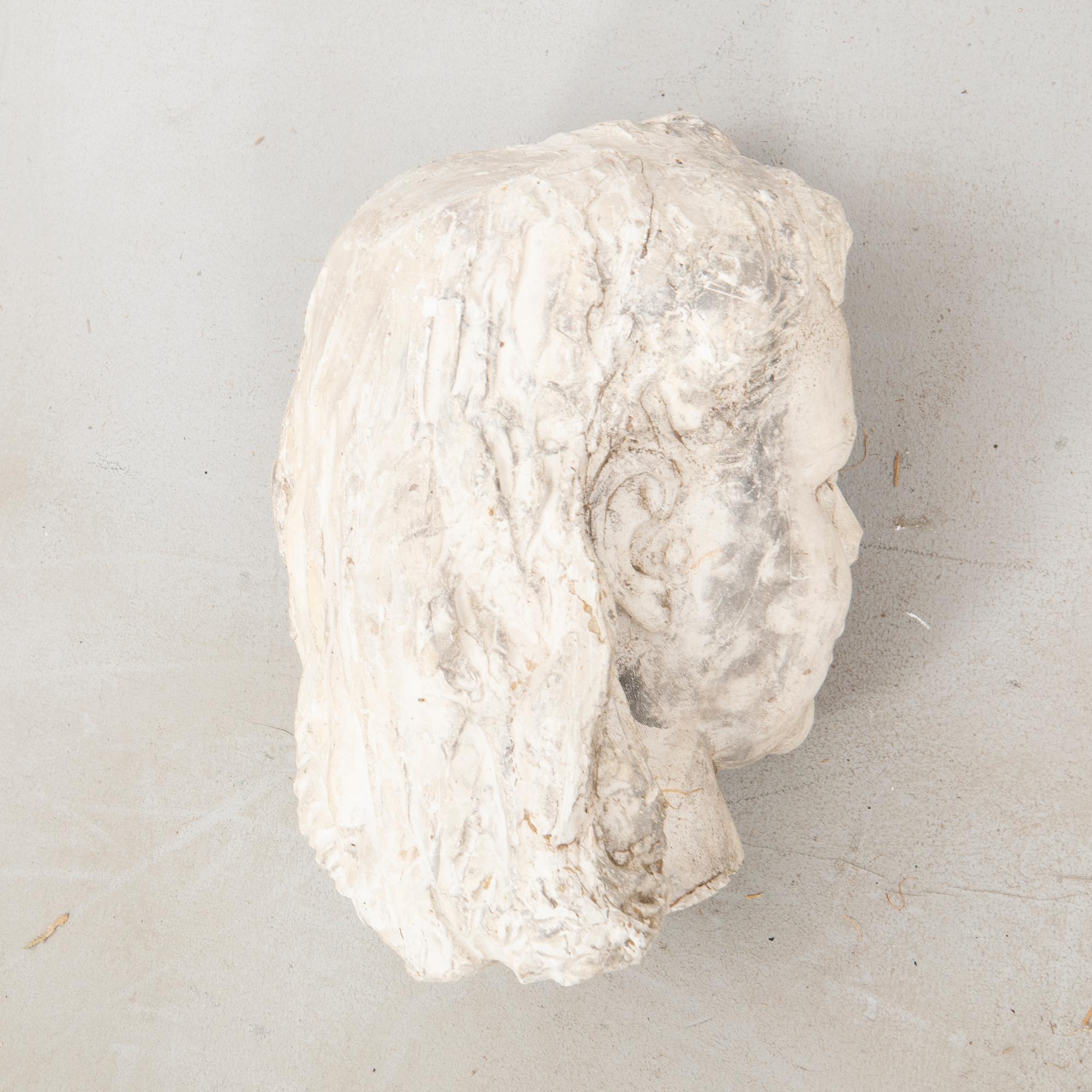 Nils Möllerberg, Sculpture Head model for "The Water Carrier".