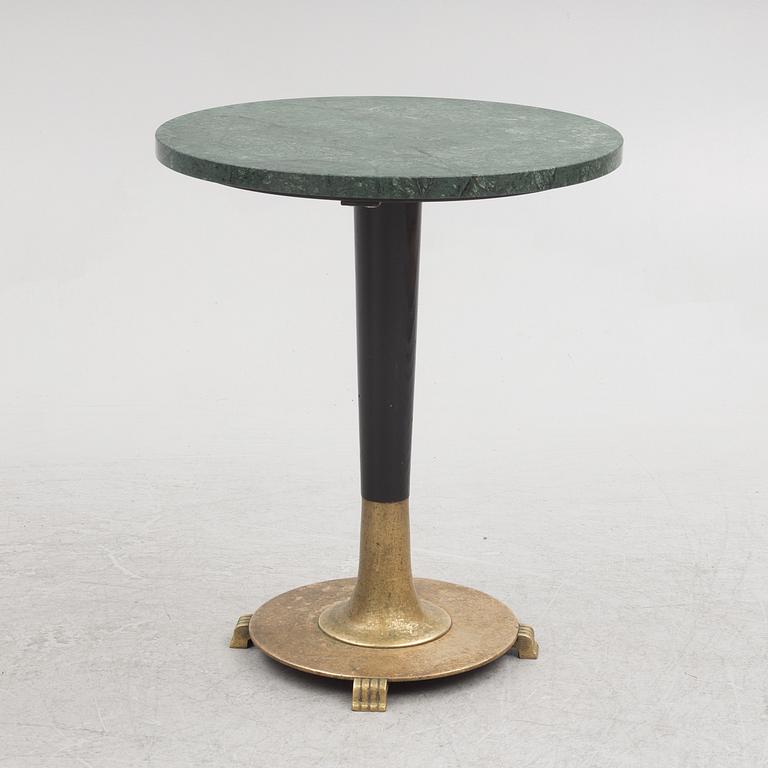 Cafébord, 1900-tal.