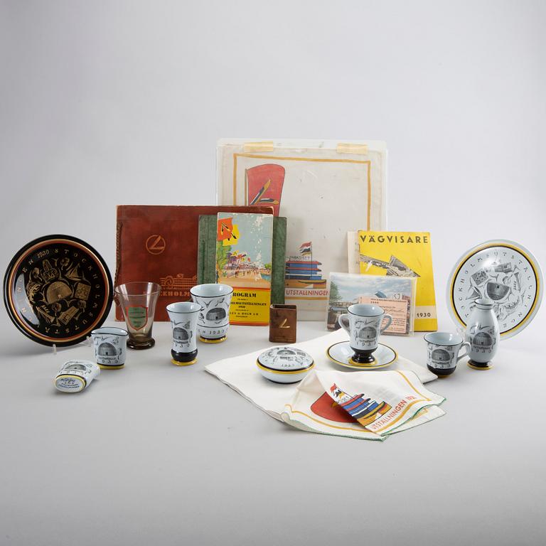 Souvenirs from Stockholmsutställningen 1930, souvenirs.