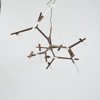 Lindsey Adelman, taklampa, "Agnes Chandelier 20", Roll and Hill, USA, efter 2010.