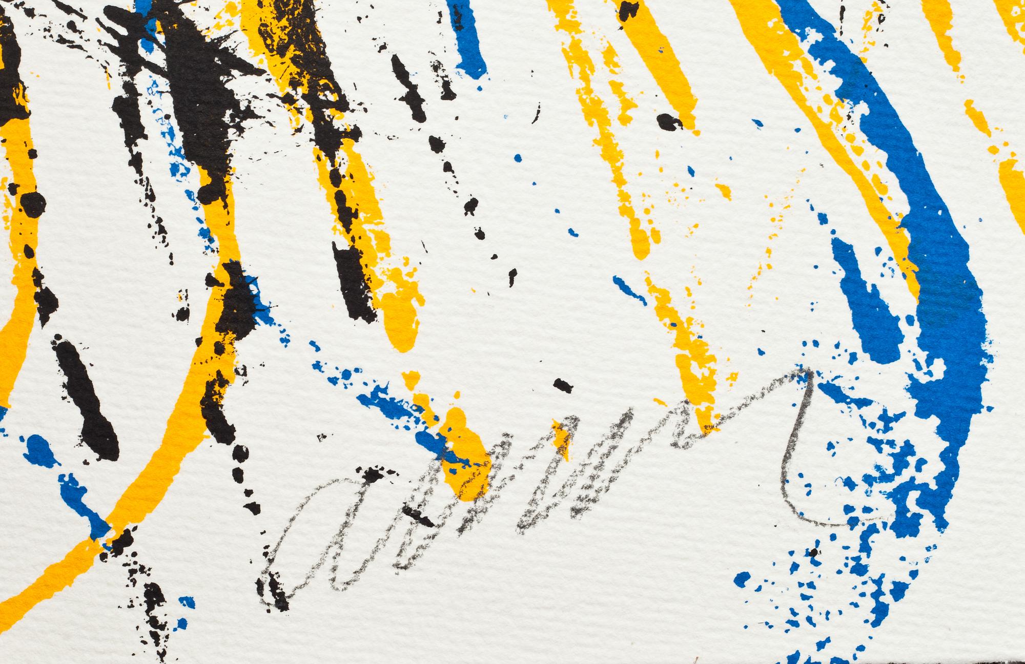 FERNANDEZ ARMAN, mapp med 2 st serigrafier samt bok. Signerade och numrerade, 94/200. GKM edition.