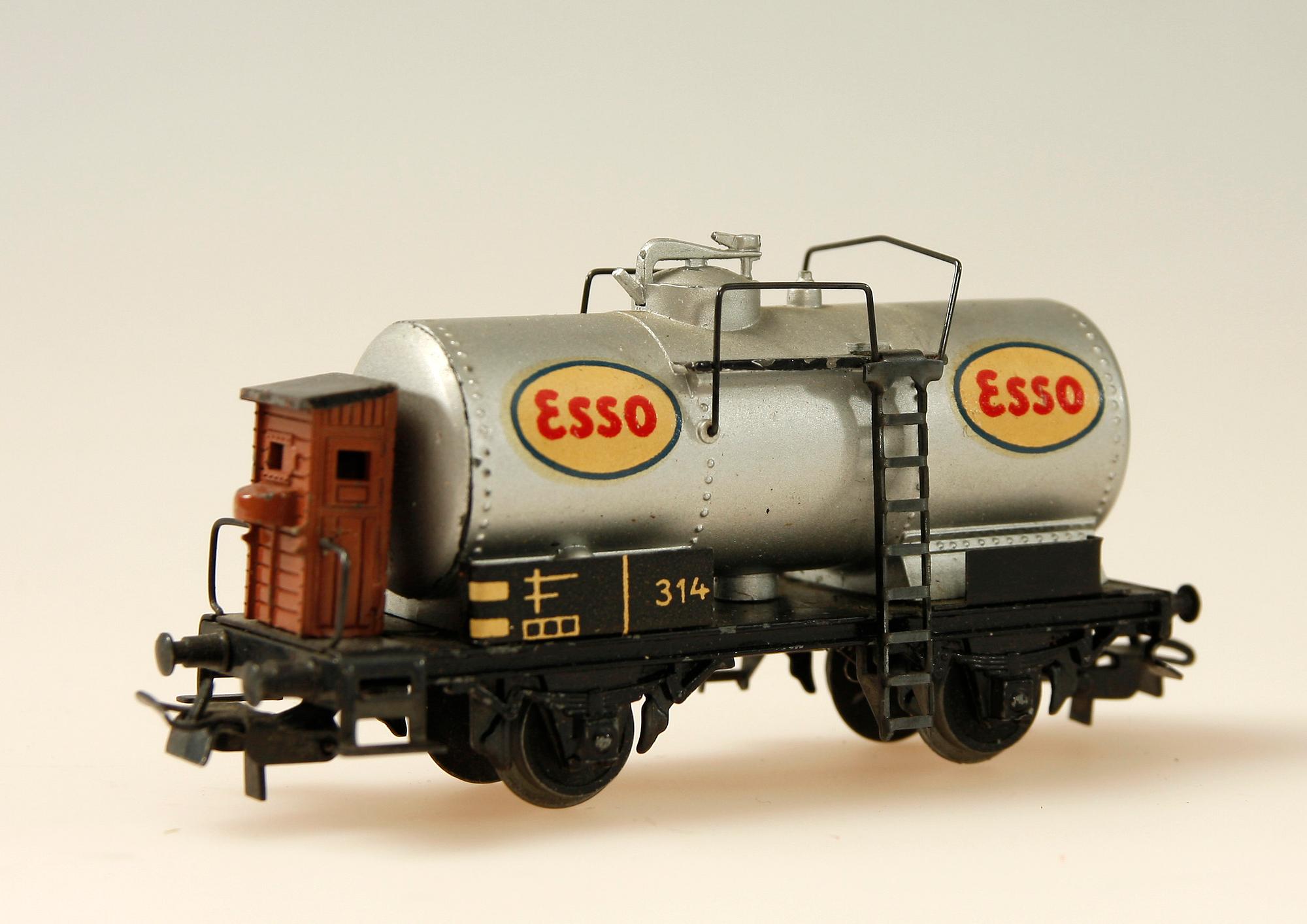 TANKVAGN, Märklin, Esso, 314, H0.