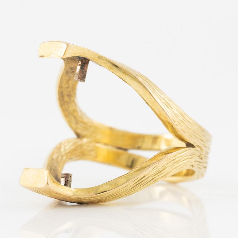 Gilbert Albert, ring, 18K gold.