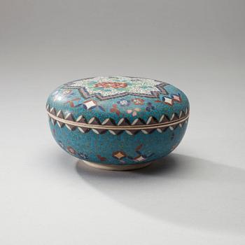 DOSA, keramik, cloisonné, Japan 1800-talets slut.