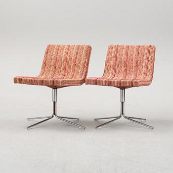 Jean-Marie Massaud, a pair of 'Bond' swivel chairs from Offecct.