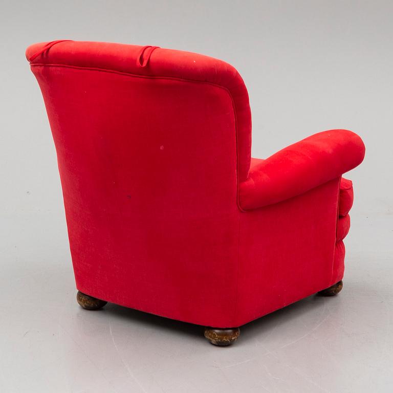 JOSEF FRANK, a model 336 easy chair for Firma Svenskt Tenn, Sweden.