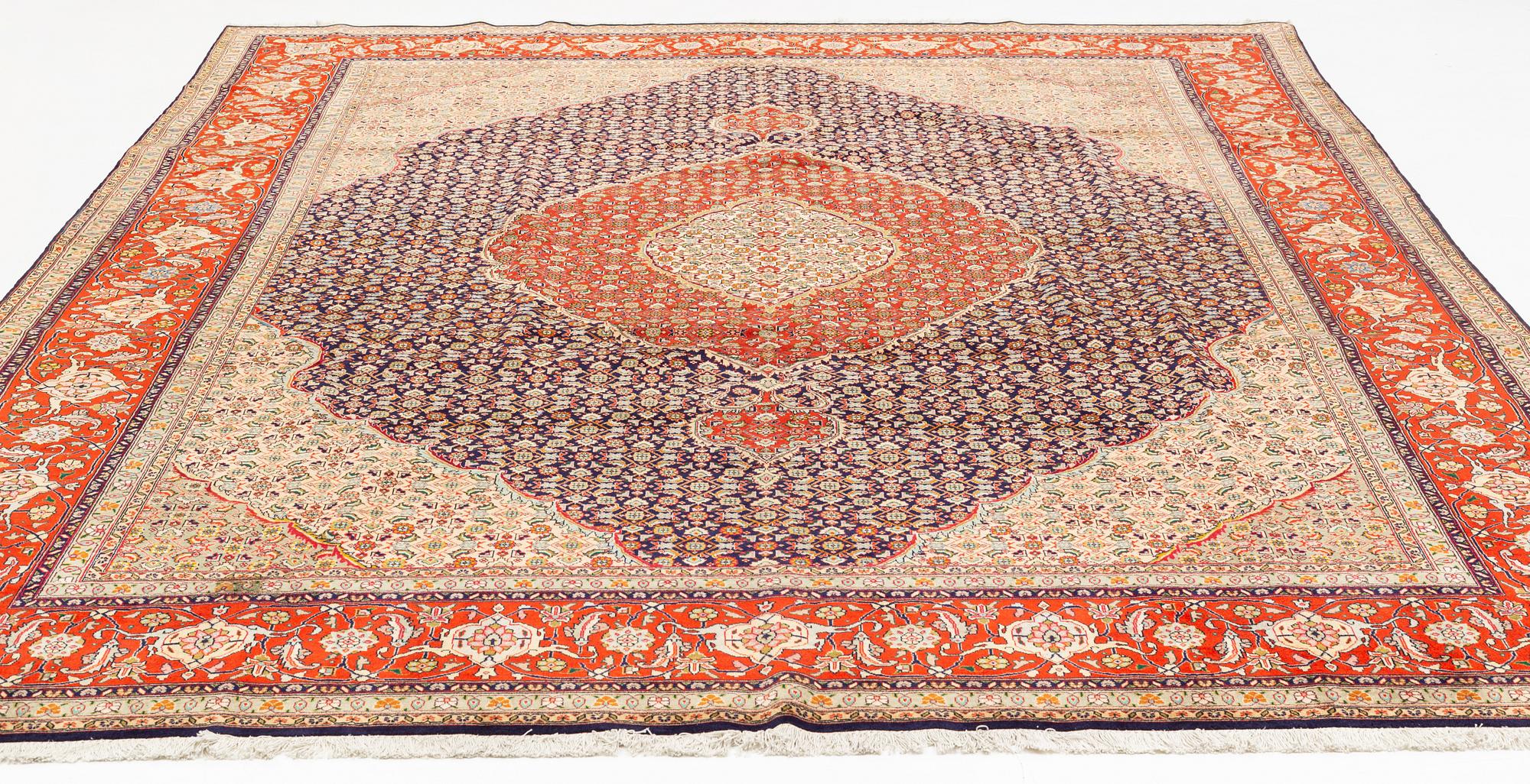 Matta, sk Mahi Täbris, ca 370 x 293 cm.