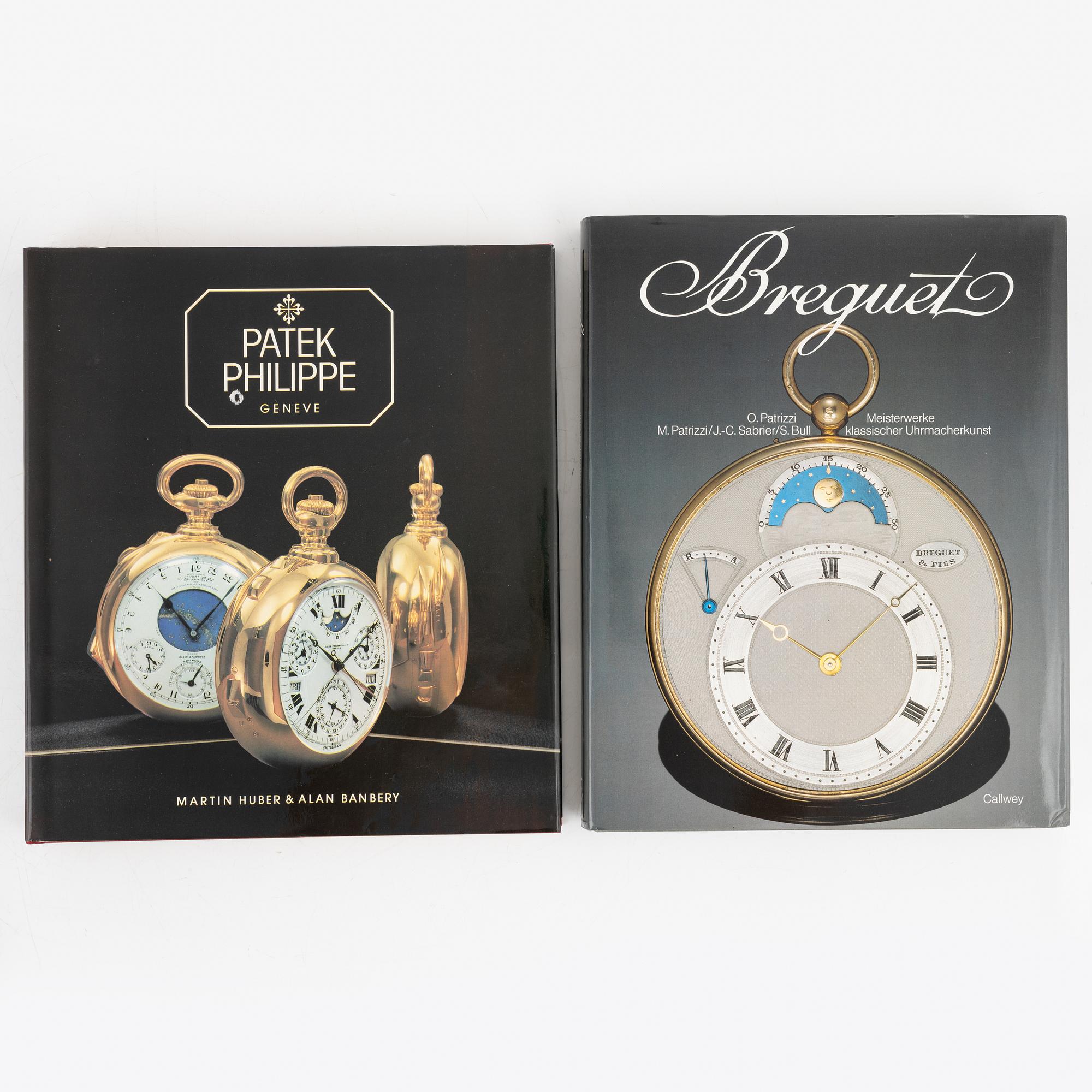 Books about makers of clocks and watches – 25 vols.