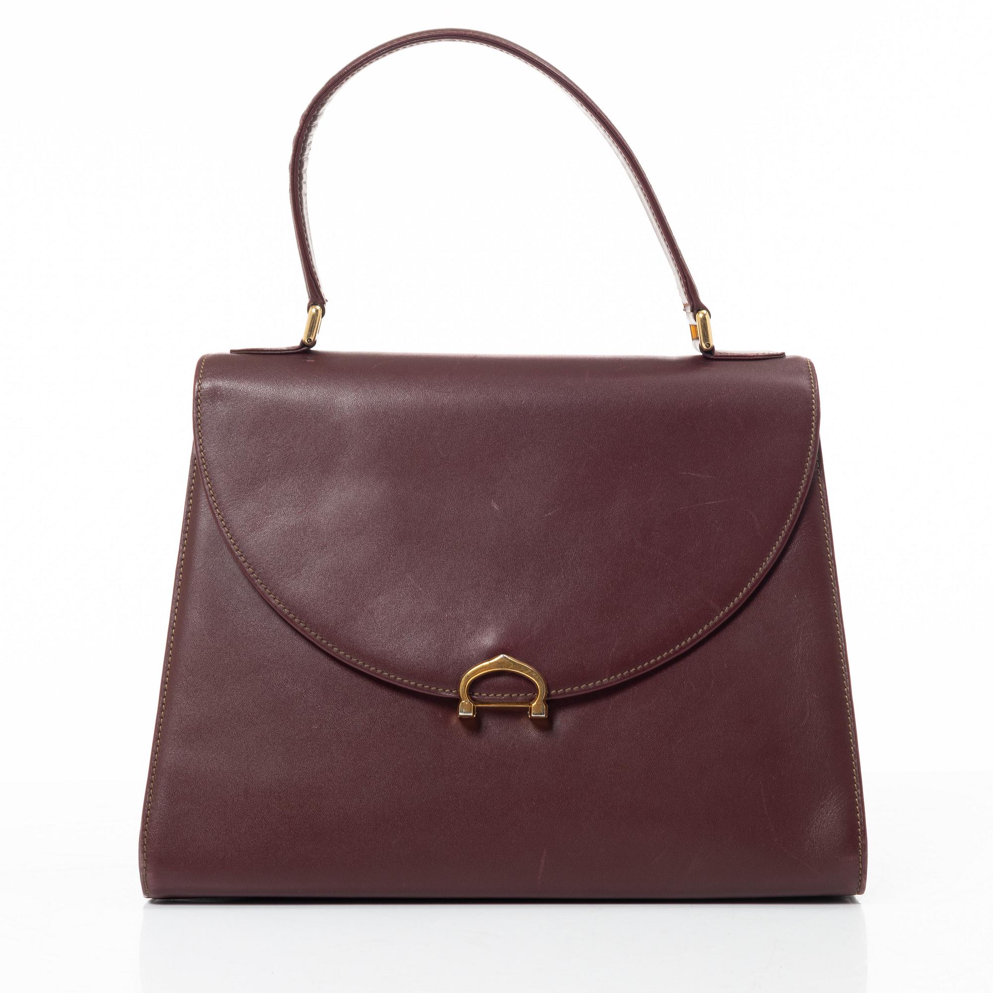 Cartier, A vintage leather bag.
