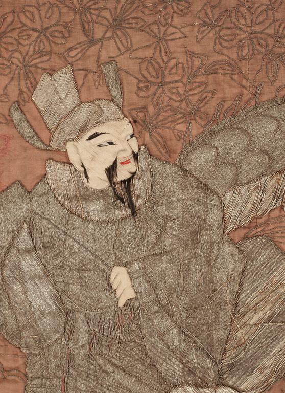 BRODERI, siden, Kina, tidigt 1900-tal.