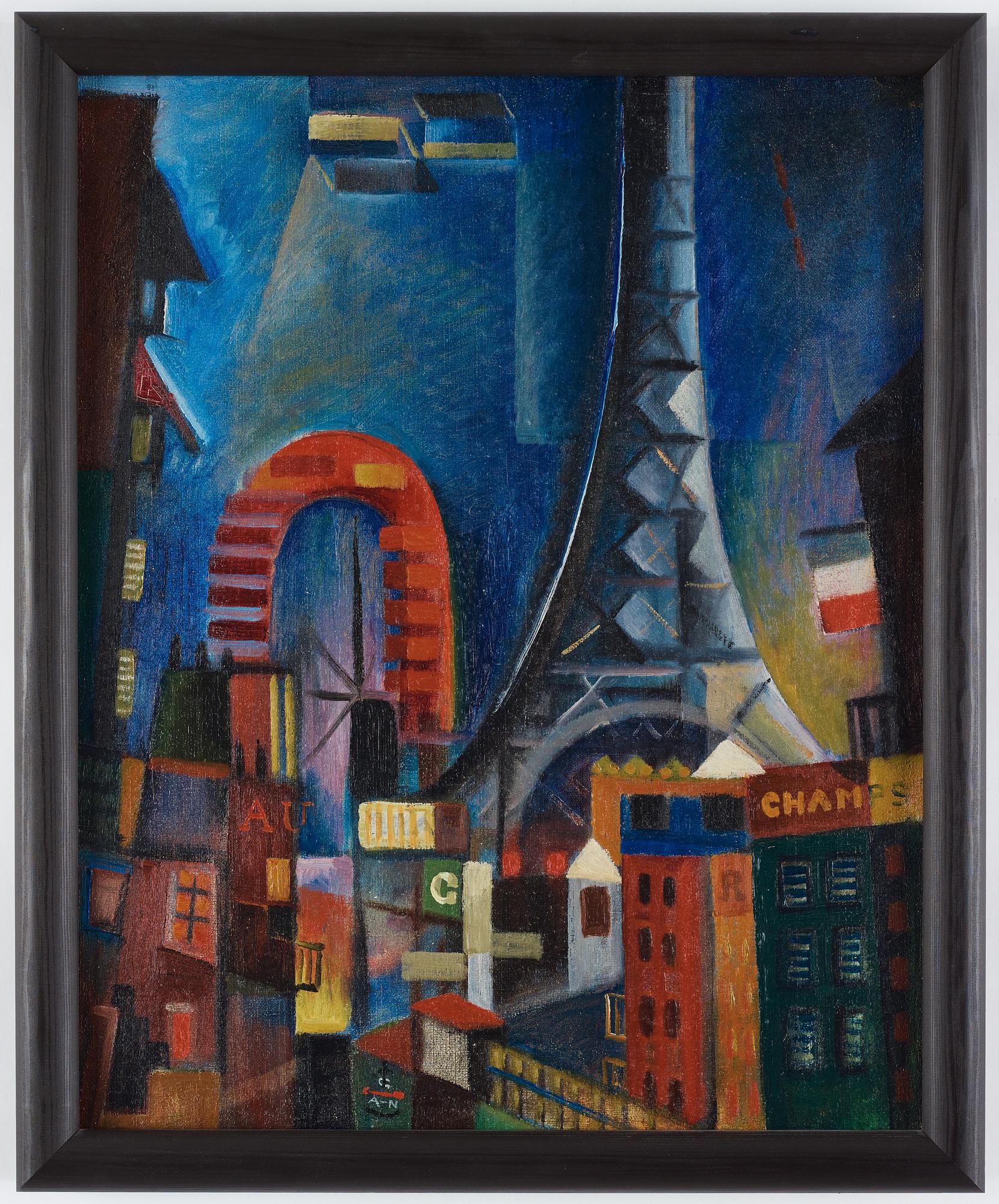 Gösta Adrian-Nilsson, "Eiffeltornet (The Eiffel Tower)".