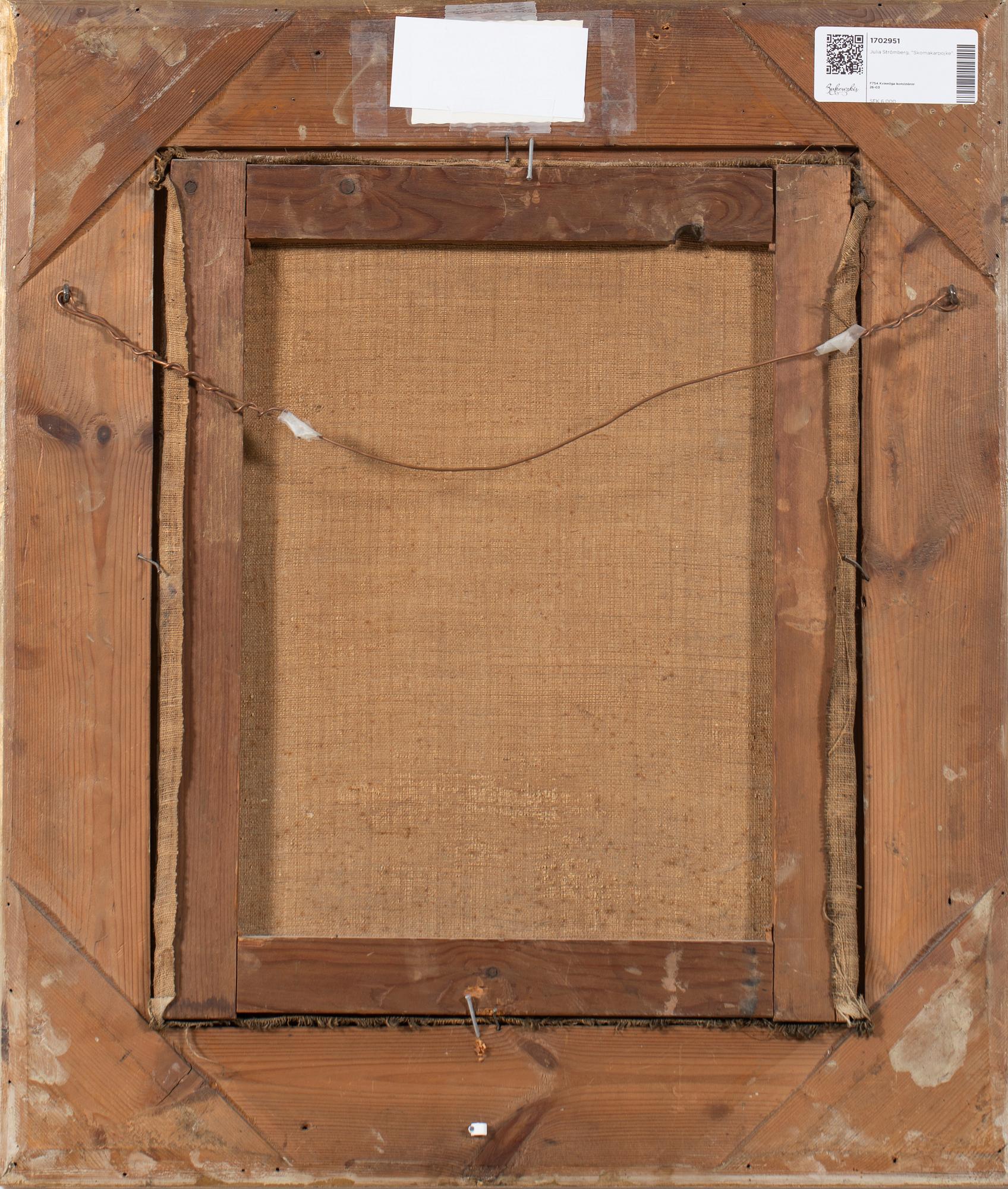 Julia Strömberg, "The Shoemaker Boy".